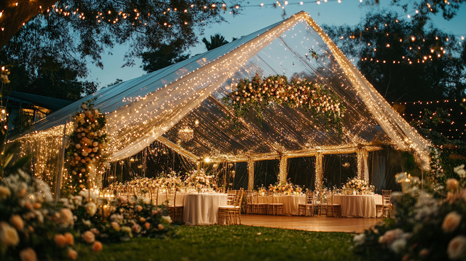 Tenda Cristal para Casamento: 7 Ideias Incríveis