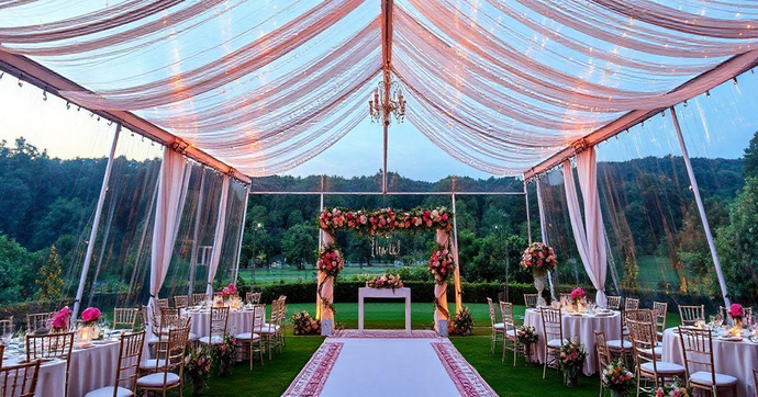 Tenda Transparente para Casamento: Elegância e Estilo