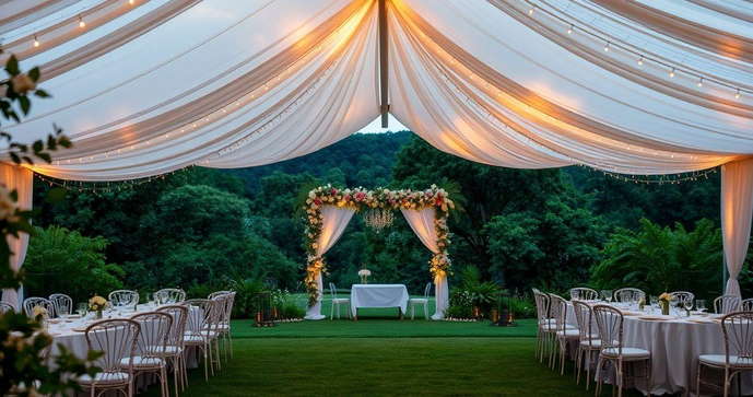 Tenda de Casamento: Como Escolher a Ideal para o Seu Grande Dia