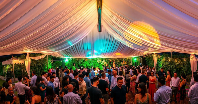 Toldo para festa aluguel: como escolher o ideal para seu evento