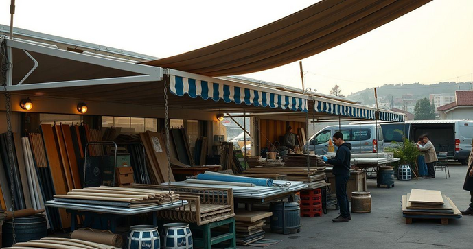 Fabricação de Toldos: Tudo o que Você Precisa Saber