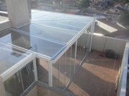 cobertura transparente para telhado