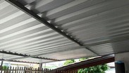 telhado de zinco pintado